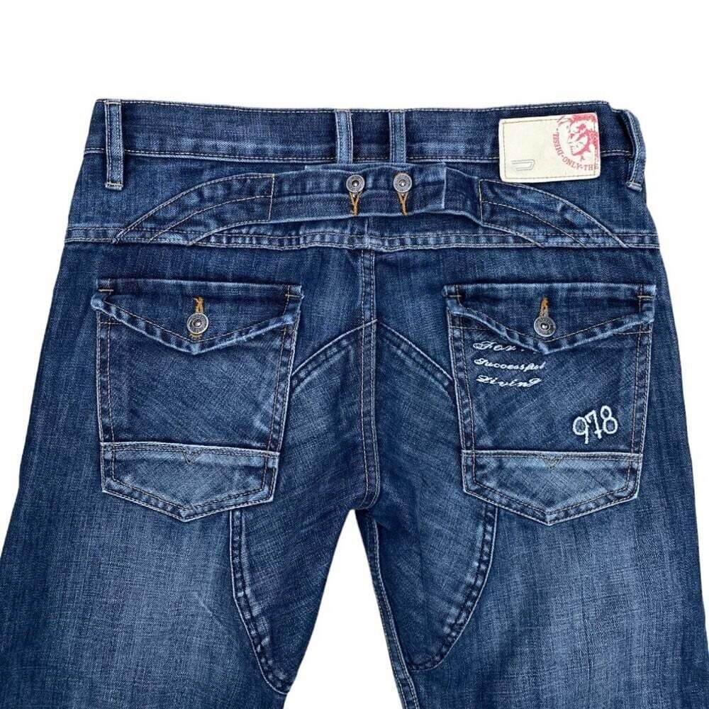 Vintage 2002 Diesel Jeans Size 32 Cardiel Blue